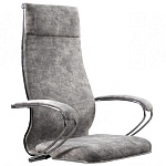 Каркас кресла МЕТТА L 1m 42/K118 снят с производства (Велюр светло-серый/светло-серый)