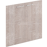 XTEN Двери низкие XLD 42-2  846х18х765 (2шт) (Дуб Юкон)