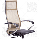 Каркас кресла МЕТТА B 1m 7/К131 (Комплект 7) (сетка ТА-08 золотой ротанг/ Т-01 черный)