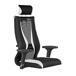 Каркас кресла МЕТТА ErgoLife Sit10 B2-170D №60 (экокожа Extra черная/белая 0000605)