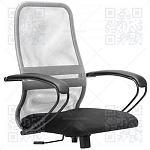 Каркас кресла SU-СК130-8 (SU-CP-8) (№24 светло-серая/черная)