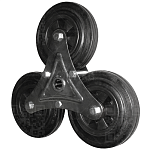 Блок из 3 колес d 160 TC 63 г\п 130 кг