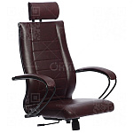 Каркас кресла МЕТТА B 2b 34P/K117 (Комплект 32) (№722 кожа перф. бордовая)