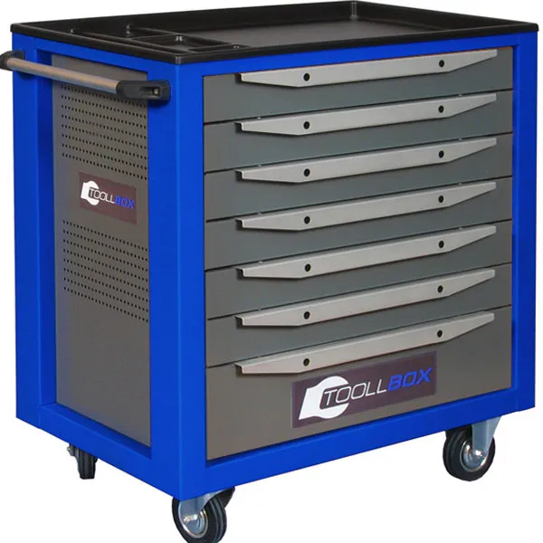 Тележка инструментальная TBS-7, синяя Ral 5005 