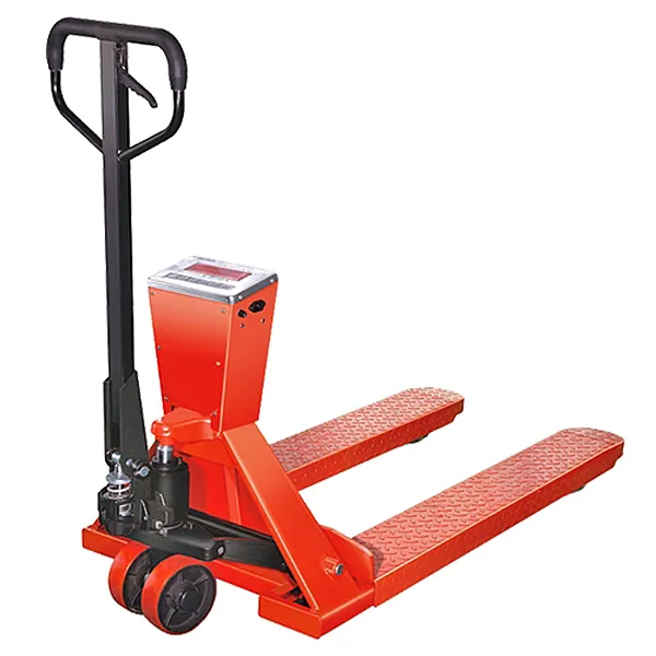 Тележка гидравлическая PROLIFT CW 25, с весами, 1150*550 полиур. колеса