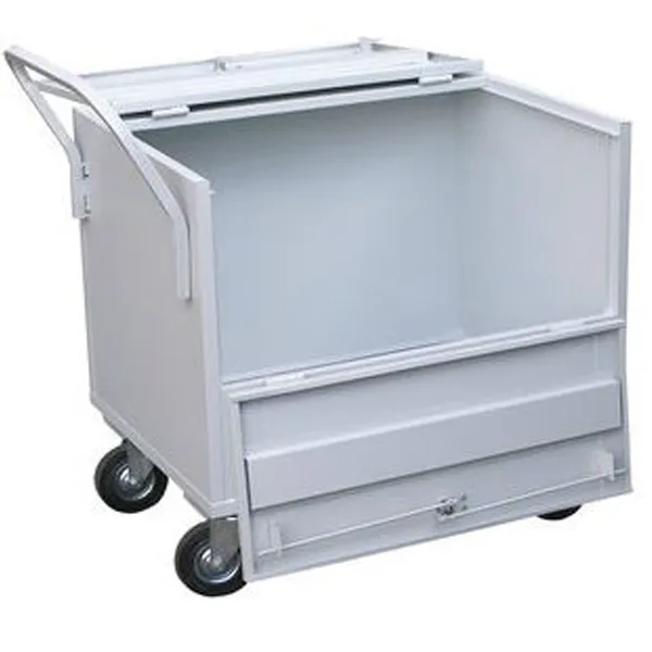 Тележка для денег средняя 2 крышки 730х560х670 мм.