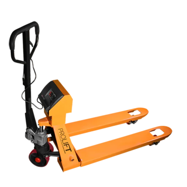 Тележка гидравлическая PROLIFT CW 30, с весами, 1150*550 полиур. колеса