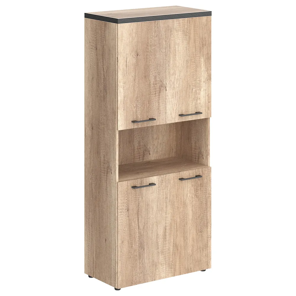 Шкаф с 2-мя комплектами глухих малых дверей и топом THC 85.4  854х452х1968 TORR (НАБОР)